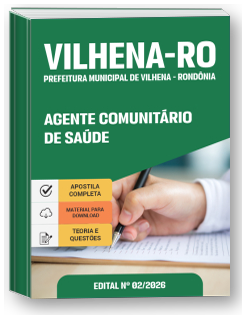 Agente Comunitário de Saúde (ACS) - Prefeitura de Vilhena - RO