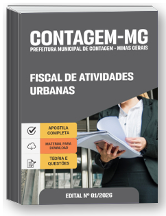 Fiscal de Atividades Urbanas - Prefeitura de Contagem - MG