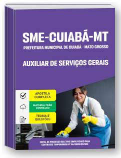 Técnico em Manutenção e Infraestrutura - Auxiliar de Serviços Gerais - SME-Cuiabá-MT