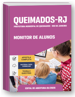 Monitor de Alunos - Prefeitura de Queimados-RJ