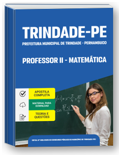 Professor II - Matemática - Prefeitura de Trindade-PE