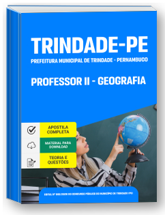 Professor II - Geografia - Prefeitura de Trindade-PE