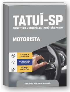 Motorista - Prefeitura de Tatuí-SP