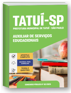 Auxiliar de Serviços Educacionais - Prefeitura de Tatuí-SP