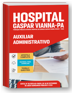 Auxiliar Administrativo - FHCGV - PA