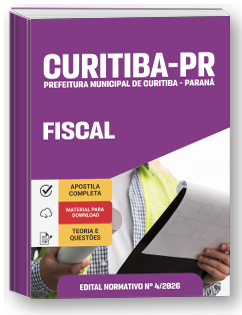 Fiscal de Obras e Posturas - Prefeitura de Curitiba-PR