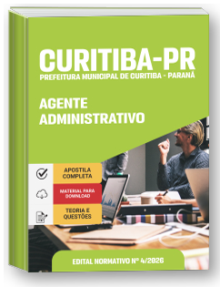 Agente Administrativo - Prefeitura de Curitiba-PR