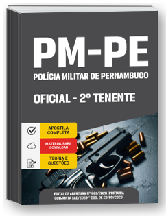 Oficial - 2º Tenente - PM-PE