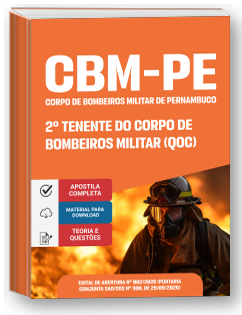 2º Tenente do Corpo de Bombeiros Militar (QOC) - CBM-PE