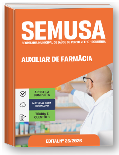 Auxiliar de Farmácia - SEMUSA - RO