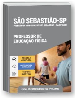 Professor de Educação Física - Prefeitura de São Sebastião - SP