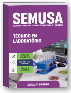 Técnico em Laboratório - SEMUSA - RO