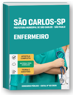 Enfermeiro - Prefeitura de São Carlos-SP