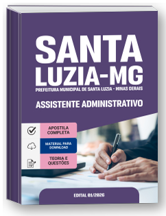 Assistente Administrativo - Prefeitura de Santa Luzia - MG