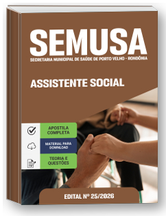 Assistente Social - SEMUSA - RO