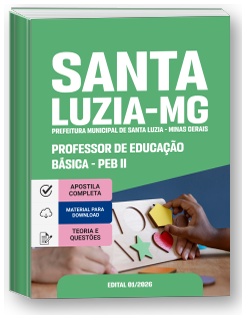 Professor de Educação Básica - PEB II - Prefeitura de Santa Luzia-MG
