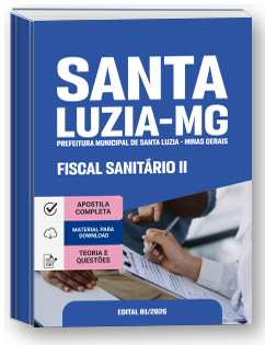 Fiscal Sanitário II - Prefeitura de Santa Luzia - MG