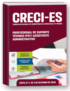 Profissional de Suporte Técnico (PST) - Assistente Administrativo - CRECI-ES